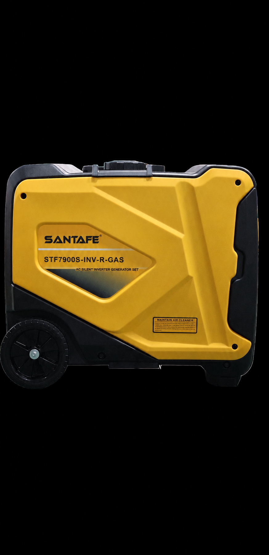 موتور برق 7.5 کیلو وات , سانتافه / SantaFE ,مدل STF7900s-INV-R-GAS, تکسوز بنزینی , سایلنت
