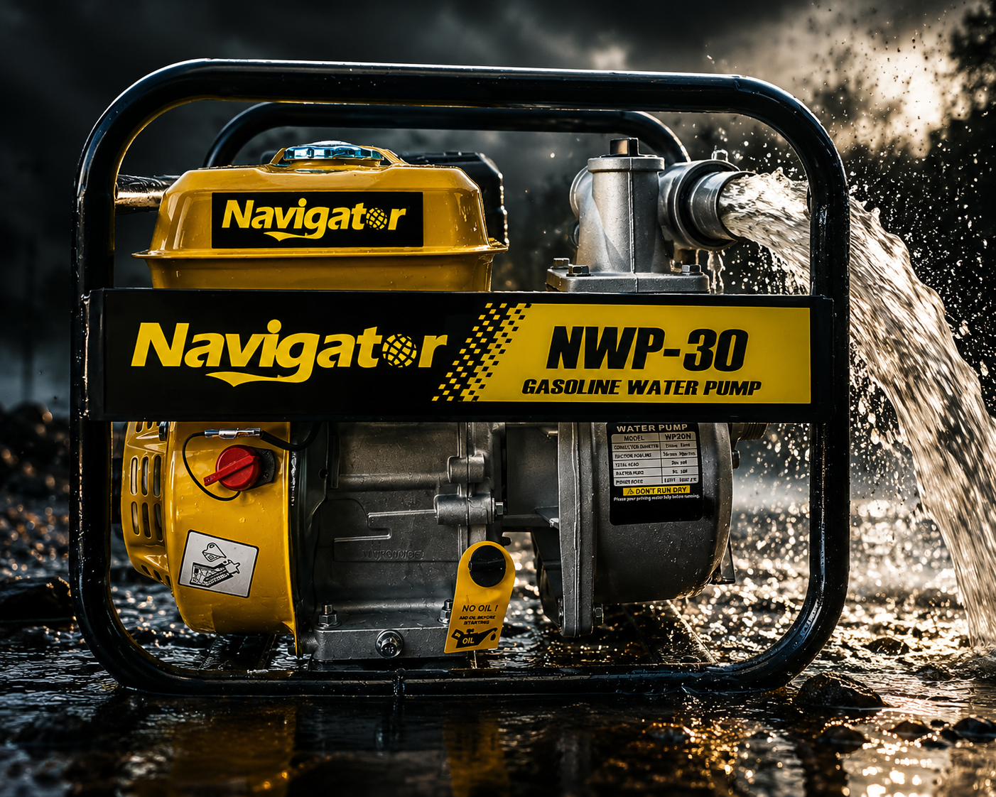 موتور پمپ 3 اینچ برند نویگیتور / Navigator مدل  NWP-30 بنزینی
